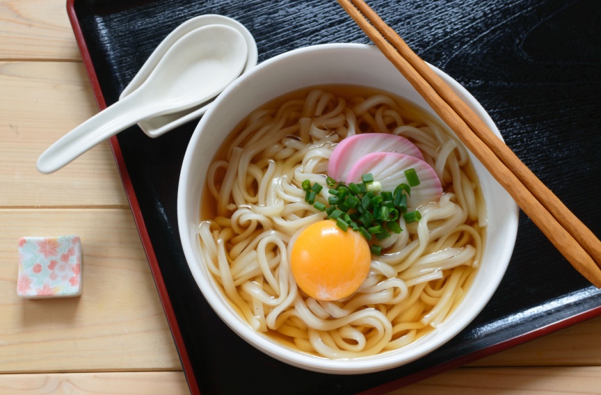 Tsukimi udon 