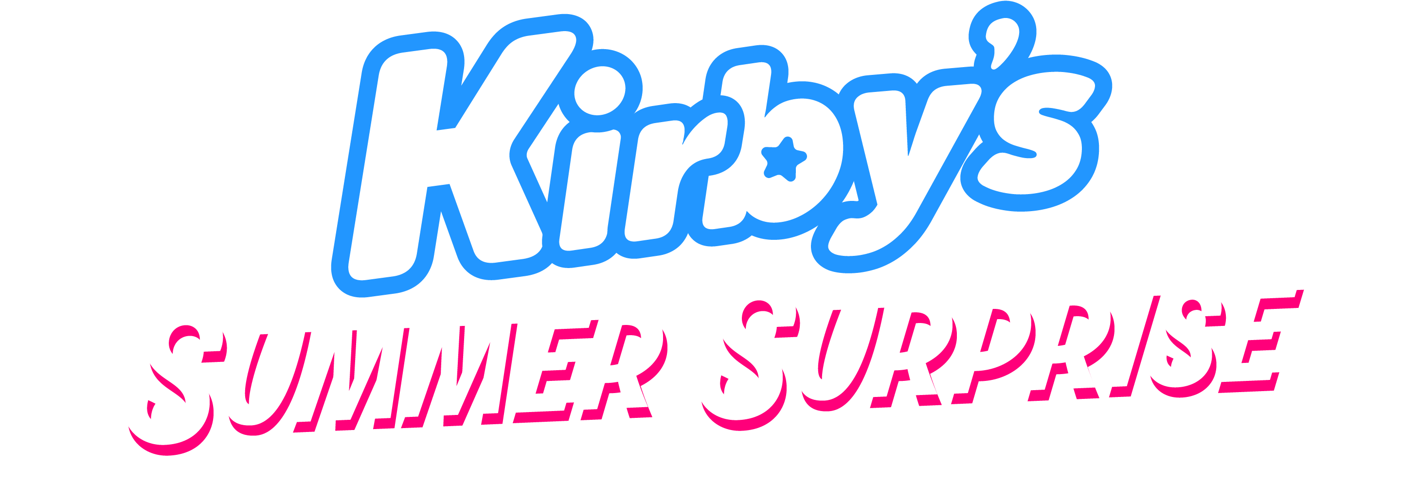 Kirby's Summer Surprise logo Kirby's Summer Surprise logo