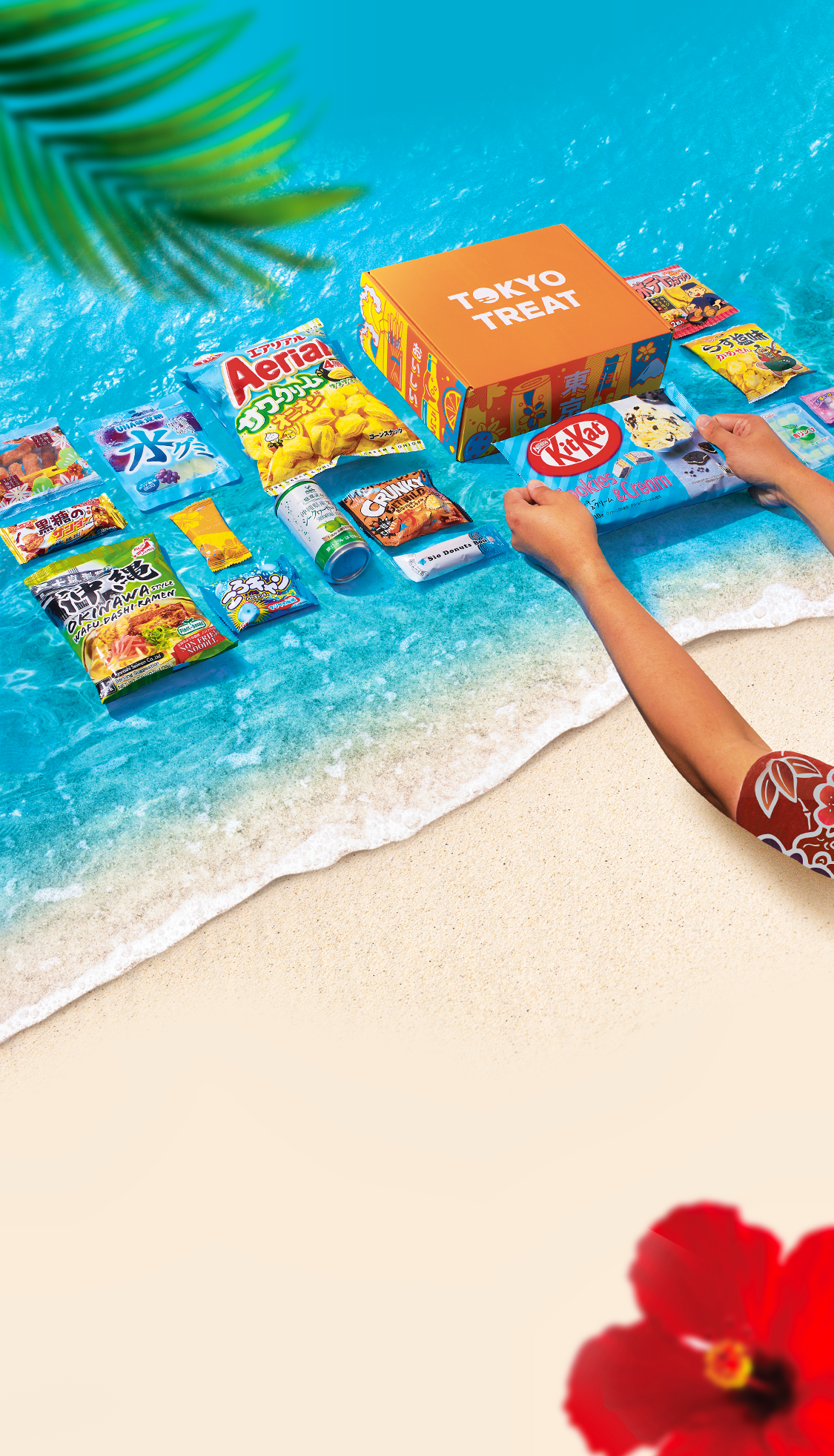 TokyoTreat's Okinawa Snackin' Oasis unboxing video thumbnail.