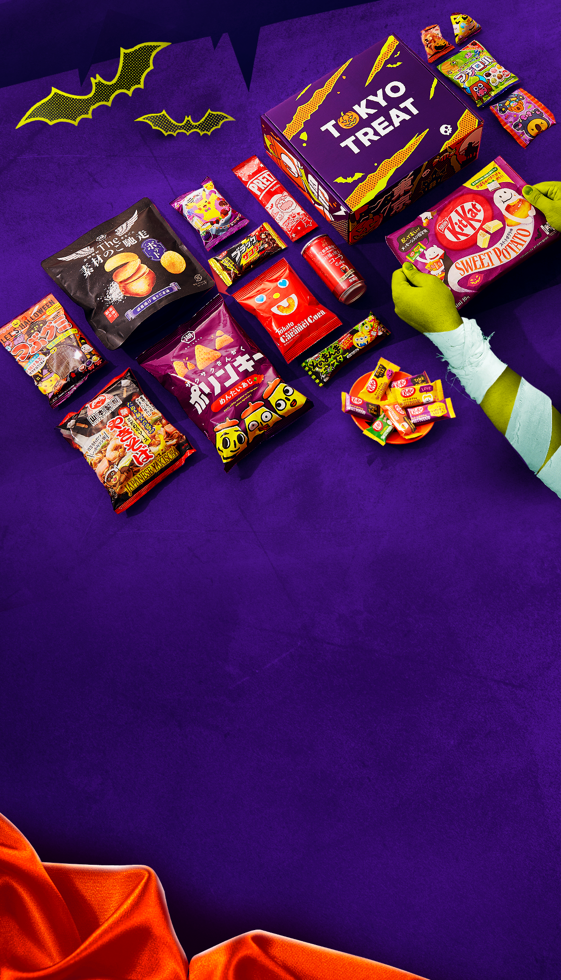 TokyoTreat Halloween unboxing video thumbnail.