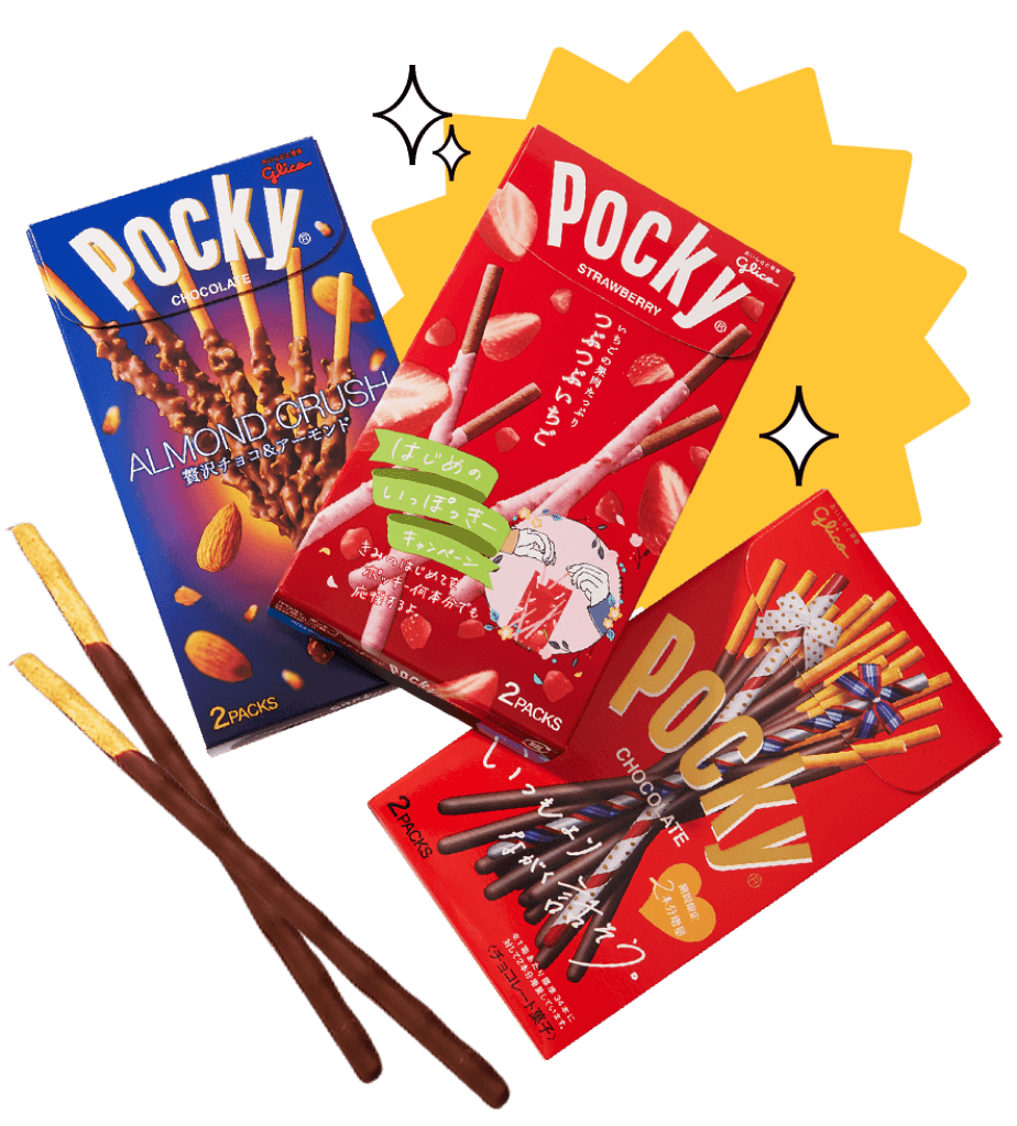 Tokyo Snack Box  Pocky Japonais : Goût Myrtilles