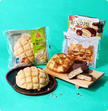 Bakery sweets from Japan like MelonPan