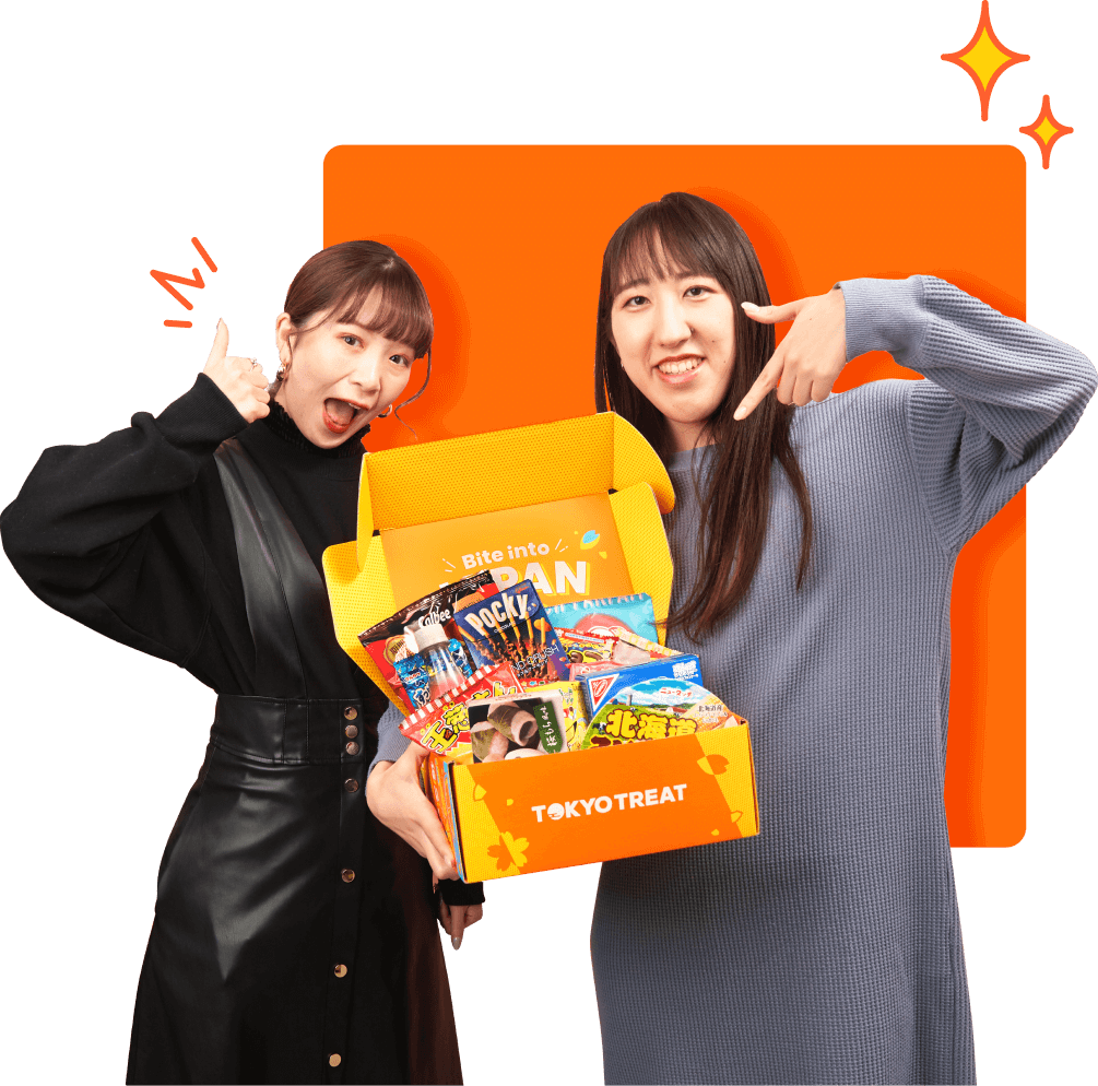 Happy people with TokyoTreat box